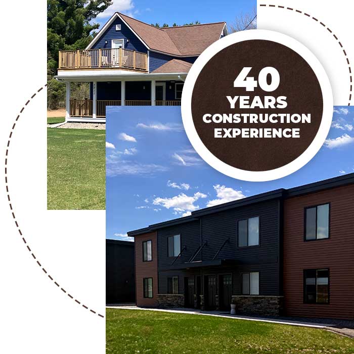 Redemption Construction has over 40 years of residential and commercial remodeling and custom home building as a general contractor near Wisconsin Rapids